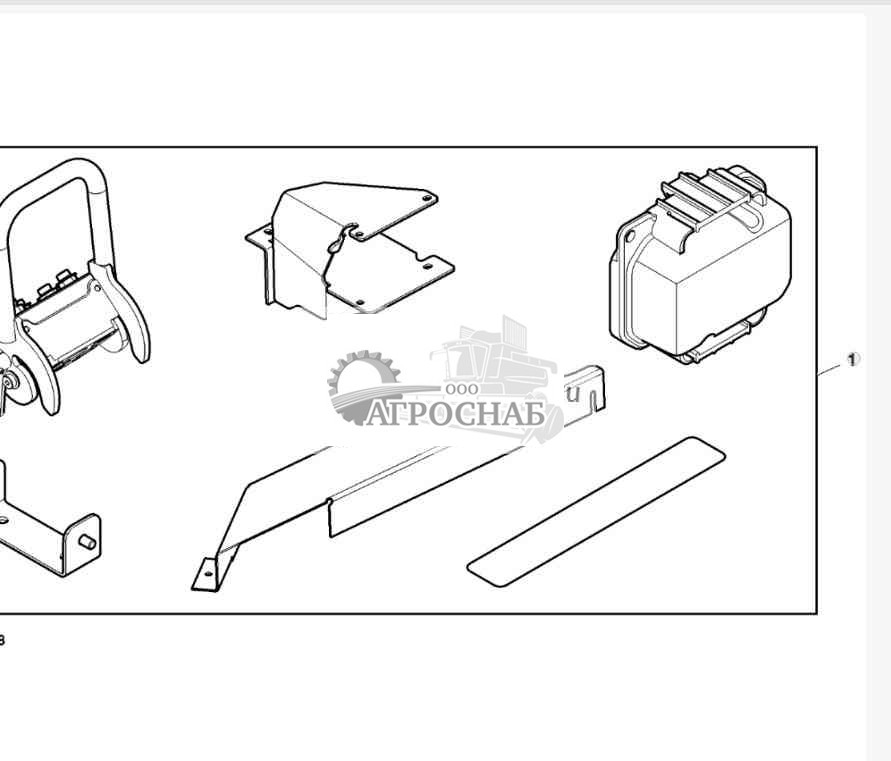 Single Point Conversion W Hoses, Attachment 